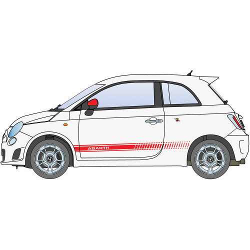2008 500 Abarth 1/24 Kit Alt Image 3