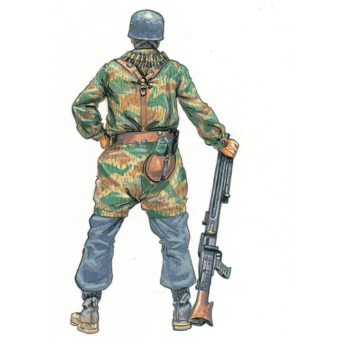 German Paratroopers (WWII) 1/72 Plastic Figures Alt Image 1