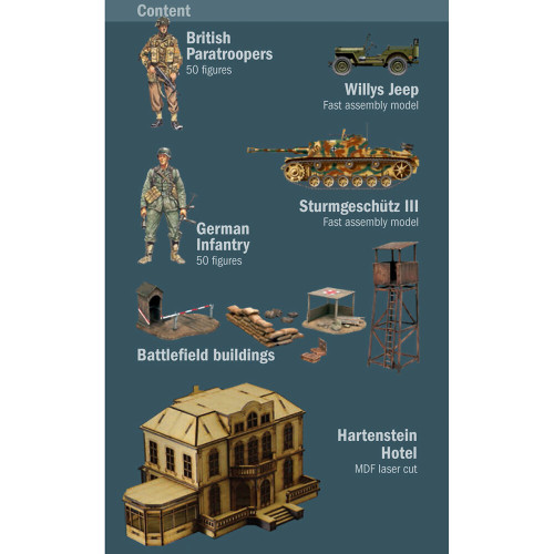 Operation Market Garden 1/72 Figure Set Italeri (6107s) Alt Image 1