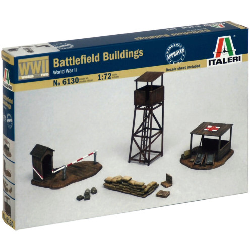 Battlefield Buiildings 1/72 Kit 1:72 Scale Plastic by Italeri Main Image