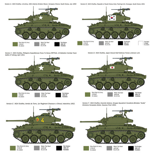 M-24 CHAFFEE 1/35 KIT Alt Image 3