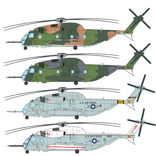 HH-53C Jolly Green Giant 1/72 Kit Italeri (91035) Alt Image 2