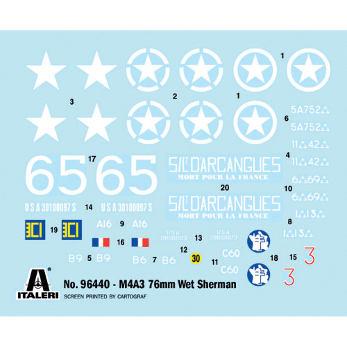 Sherman M4A3 1/35 Kit Alt Image 3