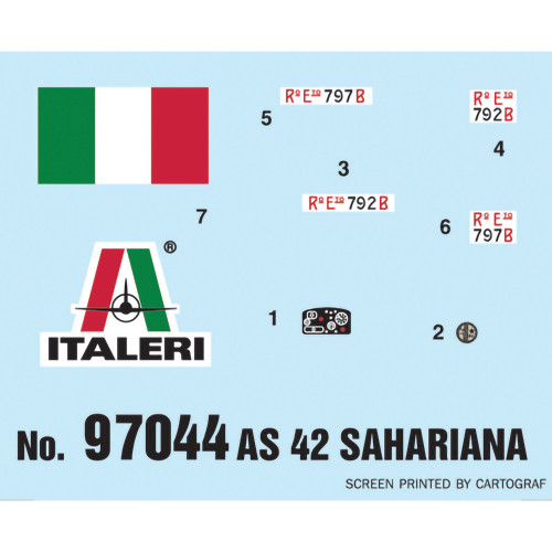 AS 42 Sahariana 1/72 Kit Alt Image 2