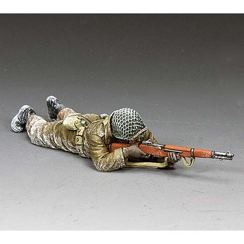 Lying Prone Rifleman 1/30 Figure K & C (BBA093) Alt Image 1