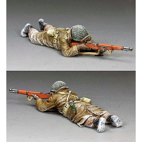 Lying Prone Rifleman 1/30 Figure K & C (BBA093) Alt Image 2
