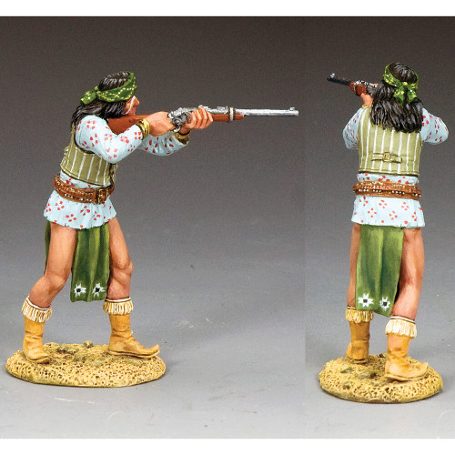 Standing Apache w/Carbine 1/30 Figure KING & COUNTRY (TRW187) Alt Image 1