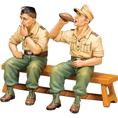 Sitting AK Tankers 1/30 Figure Set K&C(AK156) Main Image