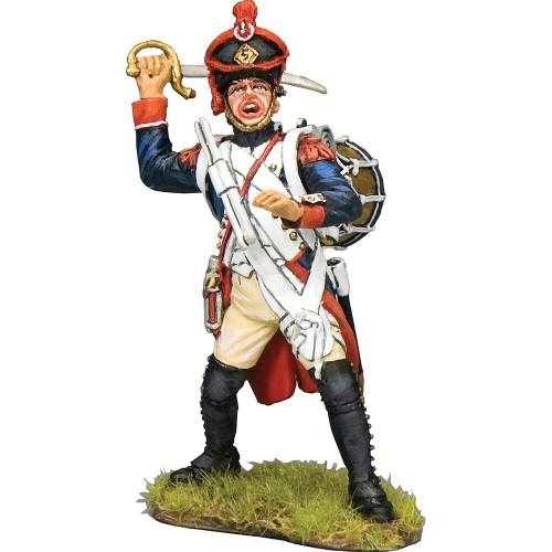 French Infantry Drummer Fighting w/Short Sword 1/30 Figure K&C(NA524) Main Image