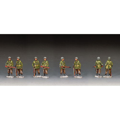 A Pair of GIs 1/30 Figure K&C (BBA115) Alt Image 1