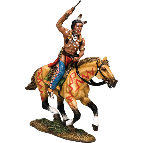 Crazy Horse on Horseback 1/30 Figure 1:30 Scale  by King and Country Main Image