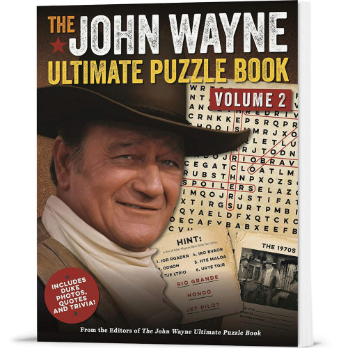 John Wayne - Ultimate Puzzle Book Vol. 2 MEDIA LAB (9781948174268) Main Image