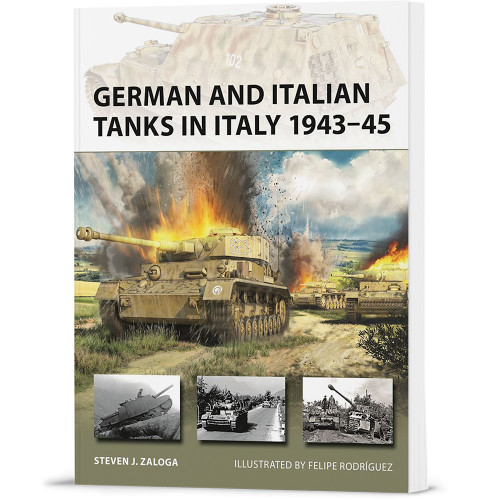 German and Italian Tanks in Italy 1943-45 Osprey New Vanguard (9781472864796) Main Image