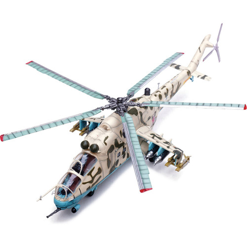 Mil Mi-24V Hind-E 1/72 Diecast Model 1:72 Scale Diecast Metal Model by Panzerkampf Main Image