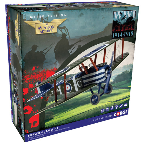 Sopwith Camel F.1 1/48 Die Cast Model Corgi (AA38111) Alt Image 1