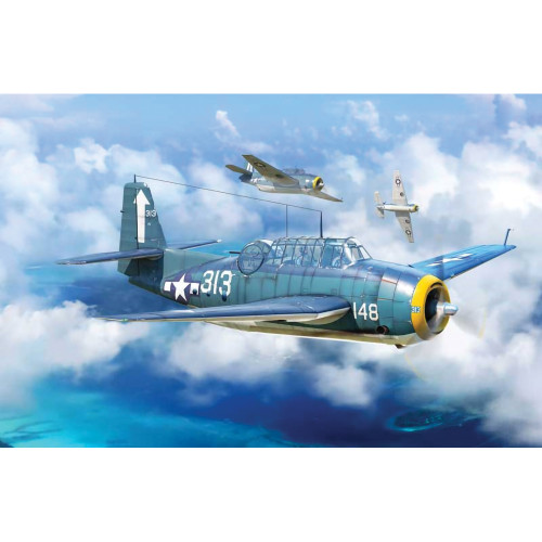 TBM-3 Avenger 1/72 Kit HOBBY BOSS (87274) Alt Image 1