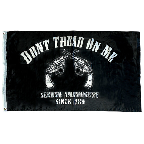 Don't Tread On Me… 2nd Amendment Flag R7248  Polyester by Ramson's Imports Inc Main Image