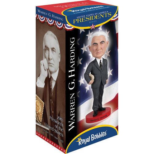 Warren G Harding Bobblehead Royal Bobbles (RB1395) Alt Image 4
