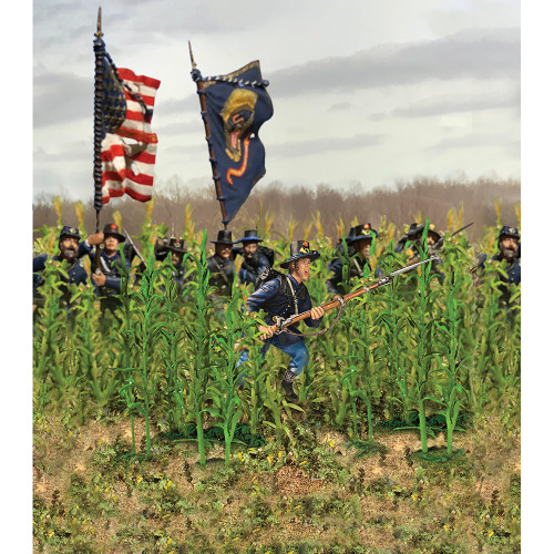 Federal Iron Brigade Charging No.2 William Britain (31294) Alt Image 1