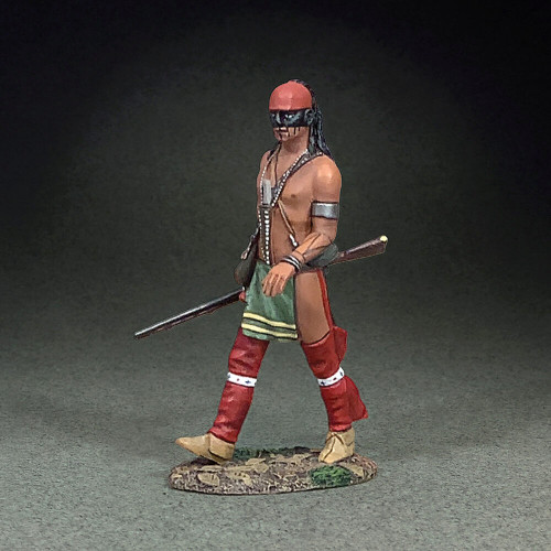Along the Deer Trail Native Warrior Walking William Britain (16172) Alt Image 1