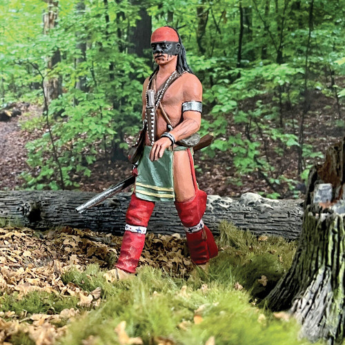 Along the Deer Trail Native Warrior Walking William Britain (16172) Alt Image 2