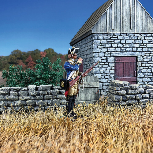 Hessian Regiment von Donop, Tearing Cartridge 1/30 Figure William Britain (16189) Alt Image 1