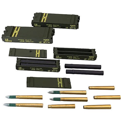 3-Inch Anti-Tank Gun, 1/30 Accessory Set  William Britain (25147) Main Image