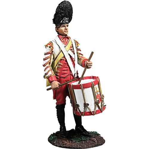 British 43rd Regiment Drummer Standing 1/30 Figure William Britain (16206) 1:30 scale Metal by William Britain Main Image