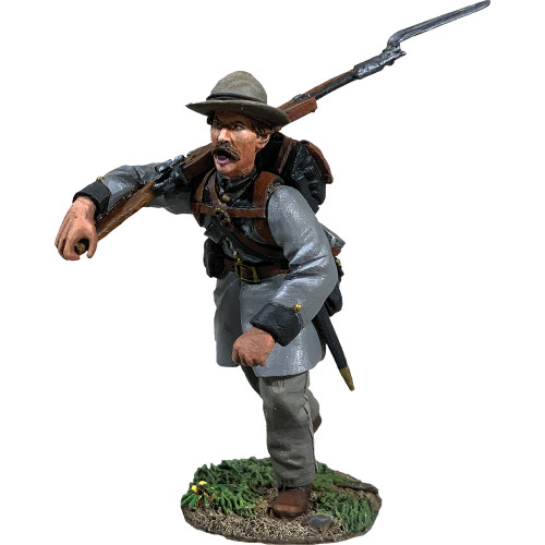 Confederate Texas Brigade Charging No. 4 1/30 Figure William Britain (31367) Main Image