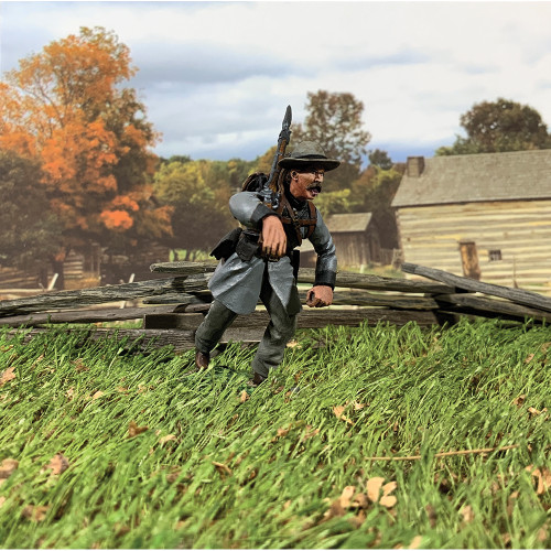 Confederate Texas Brigade Charging No. 4 1/30 Figure William Britain (31367) Alt Image 1