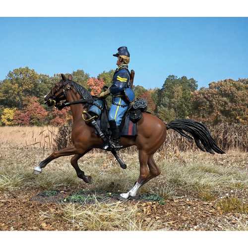 Cavalry Corporal on Trotting Horse, No.1 1/30 Figure  WILLIAM BRITAIN (31504) Alt Image 1