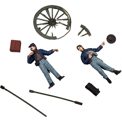 Union Artillery Casualties with Accessories 1/30 Figure Set WILLIAM BRITAIN  (31503) Main Image