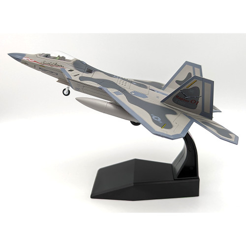 F-22A Raptor 1/100 Die Cast Model William Tell (FS041B) Alt Image 1