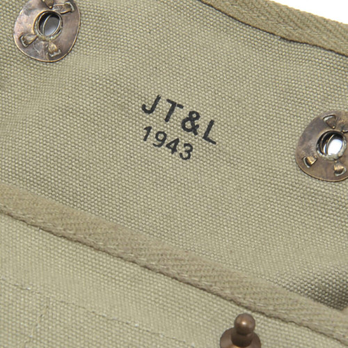 Canvas Shotgun Shell Ammunition Pouch World War Supply (224LTOD) Alt Image 3