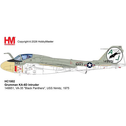 KA-6D Intruder 1/72 Die Cast Model - HC1002 1:72 Scale  by Hobby Master Main Image
