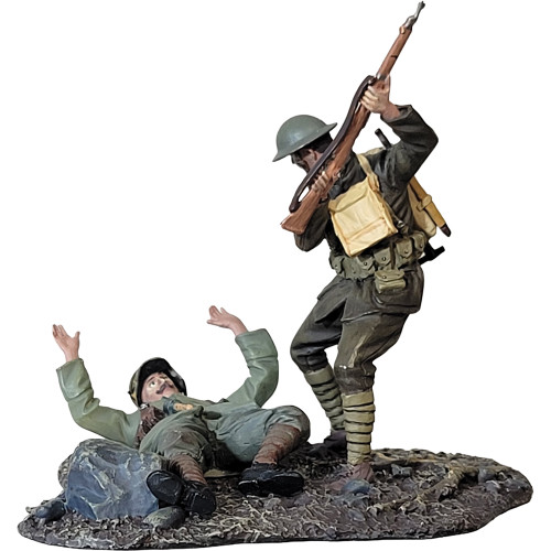 U.S. Marine Hand to Hand Fighting with German Infantryman 1/ WILLIAM BRITAIN (13074) Main Image