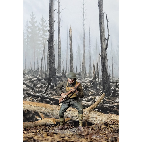 U.S. Marine Advancing, No.2 1/30 Figure WILLIAM BRITAIN (13097) Alt Image 1