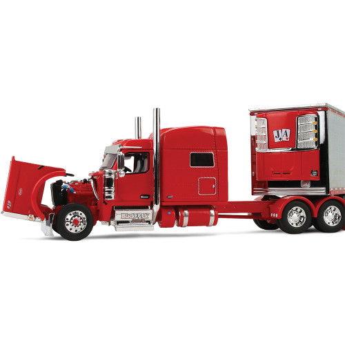 Blackjack Express Peterbilt 589 with 78 Sleeper & 53' Utility Reefer Trailer 1:64 Scale  by Diecast Promotions Alt Image 3