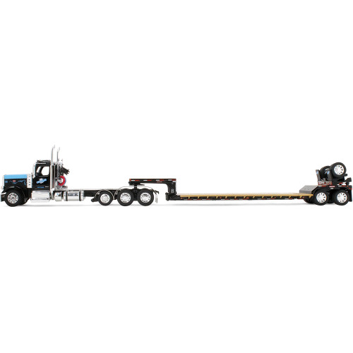 Peterbilt® Model 589 Day Cab & Fontaine® Renegade™ LXT40 Lowboy Trailer with Fliptail - Cappello Heavy Transport 1:64 Scale Diecast Model Truck by Diecast Promotions Alt Image 2