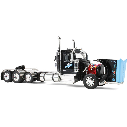 Peterbilt® Model 589 Day Cab & Fontaine® Renegade™ LXT40 Lowboy Trailer with Fliptail - Cappello Heavy Transport 1:64 Scale Diecast Model Truck by Diecast Promotions Alt Image 4