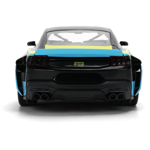 2024 Ford Mustang RTR - Hyperspec Yellow 1:24 Scale Diecast Model Car by Jada Toys Alt Image 8