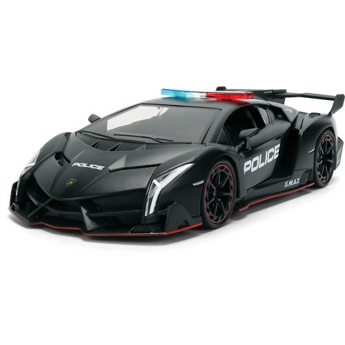Lamborghini Veneno - Hyperspec Police 1:24 Scale Diecast Model Car by Jada Toys Alt Image 1