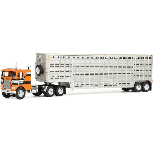 Freightliner® COE & 45' Wilson® Vintage Livestock Trailer Main Image