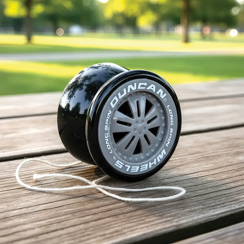 Duncan Wheels Long Spin Yo-Yo - Gray   by Duncan Alt Image 1