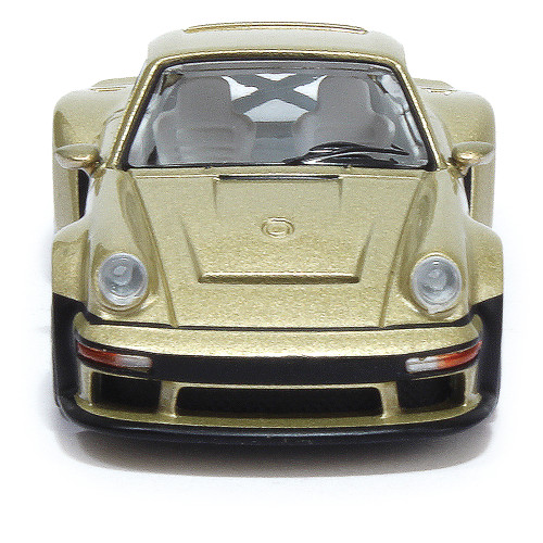Singer Porsche 911 DLS TURBO - Gold 1:64 Scale Diecast Model Car by Pop Race Alt Image 6