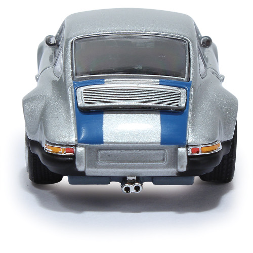 Singer Porsche 911 - Silver Blue 1:64 Scale Diecast Model Car by Pop Race Alt Image 7