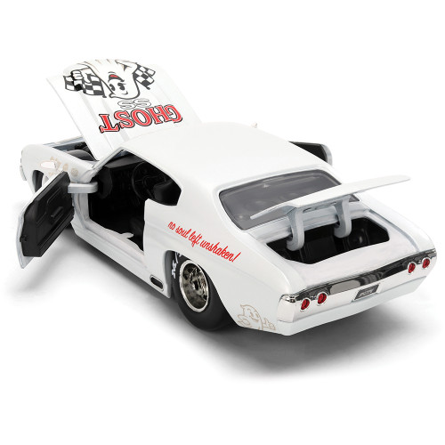 1971 Chevy Chevelle SS - Ghost 1:24 Scale Diecast Model Car by Jada Toys Alt Image 5