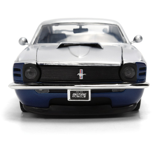 1970 Ford Mustang Boss 429 - Iron Stallion 1:24 Scale Diecast Model Car by Jada Toys Alt Image 7