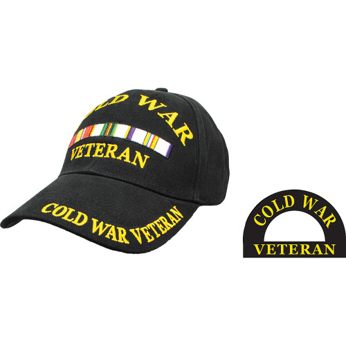 Cold War Veteran Cap Eagle Emblems (CP00506) Alt Image 1
