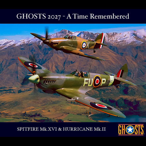 A TIME REMEMBERED 2027 WALL CALENDAR Ghosts (9780916997755)   by GHOSTS Alt Image 2
